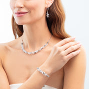 Bracciale Dancing Crystals argento-cristallo