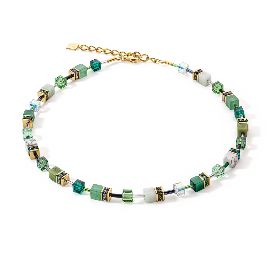 Collana GeoCUBE® Iconic Precious verde