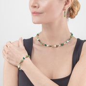 Collana GeoCUBE® Iconic Precious verde