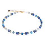 Collana GeoCUBE® Iconic Precious blu