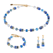 Collana GeoCUBE® Iconic Precious blu