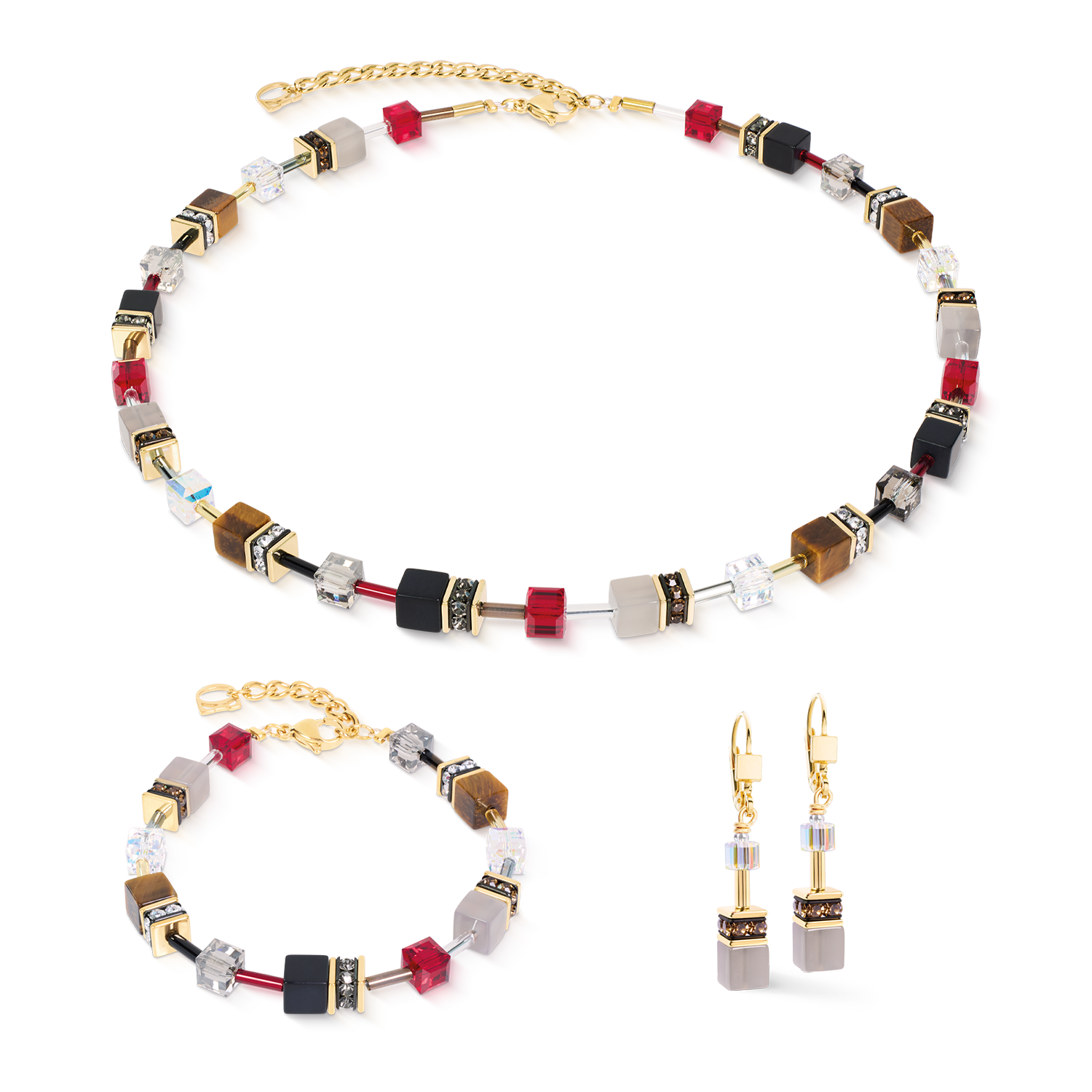 Collana GeoCUBE® Iconic Precious Rustic Luxe