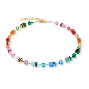 Collana GeoCUBE® Iconic Precious Rainbow