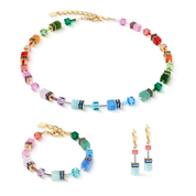 Collana GeoCUBE® Iconic Precious Rainbow