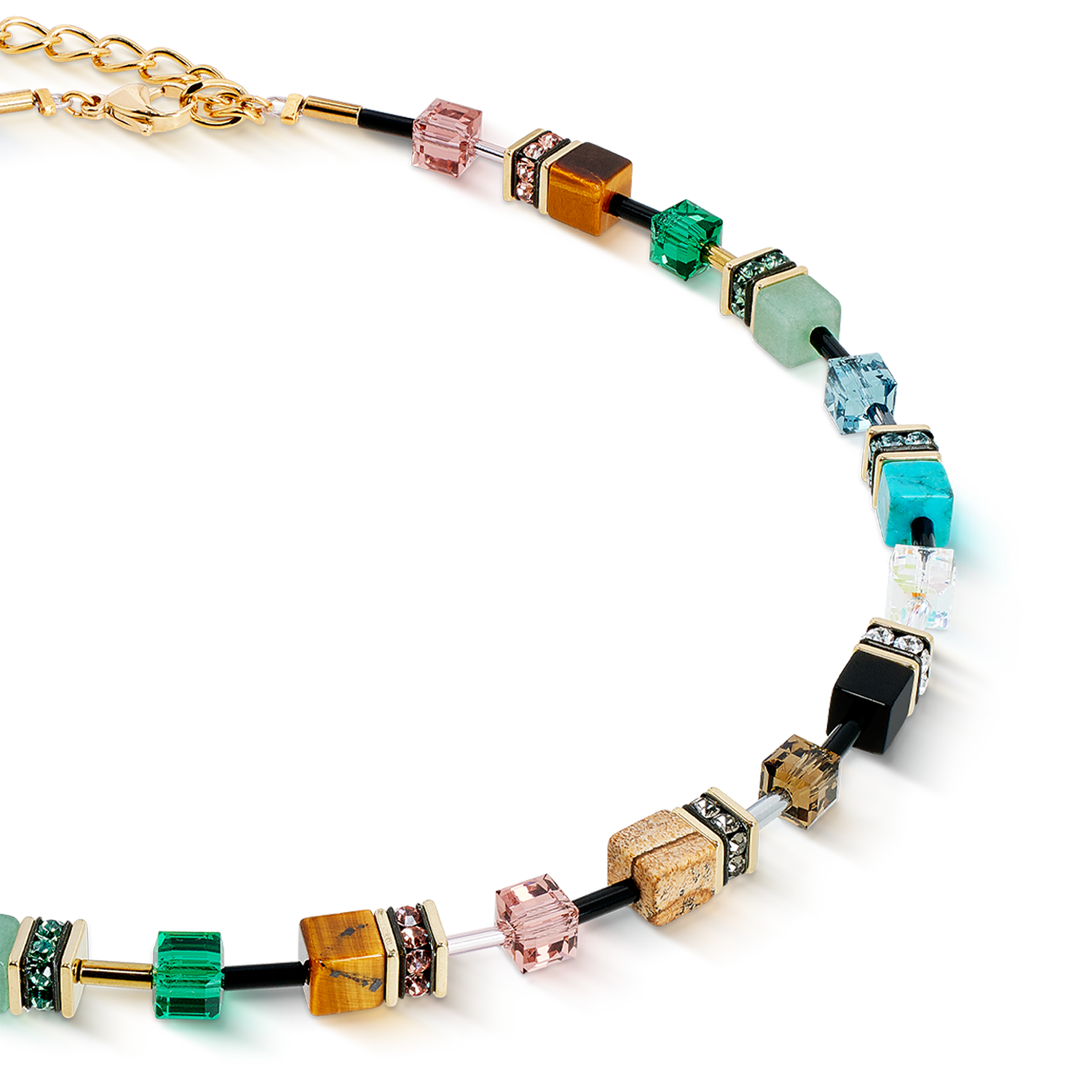 Collana GeoCUBE® Iconic Precious Art Nouveau
