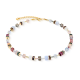 Collana GeoCUBE® Iconic Precious Golden Blush