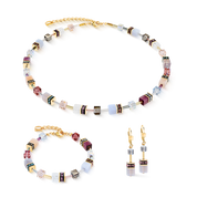 Collana GeoCUBE® Iconic Precious Golden Blush