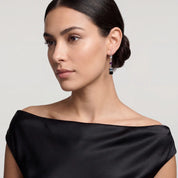 COEUR DE LION Orecchini GeoCUBE® Iconic Precious Twilight – indossato