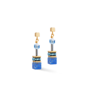 Orecchini GeoCUBE® Iconic Precious blu