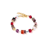 Bracciale GeoCUBE® Iconic Precious Festive rosso