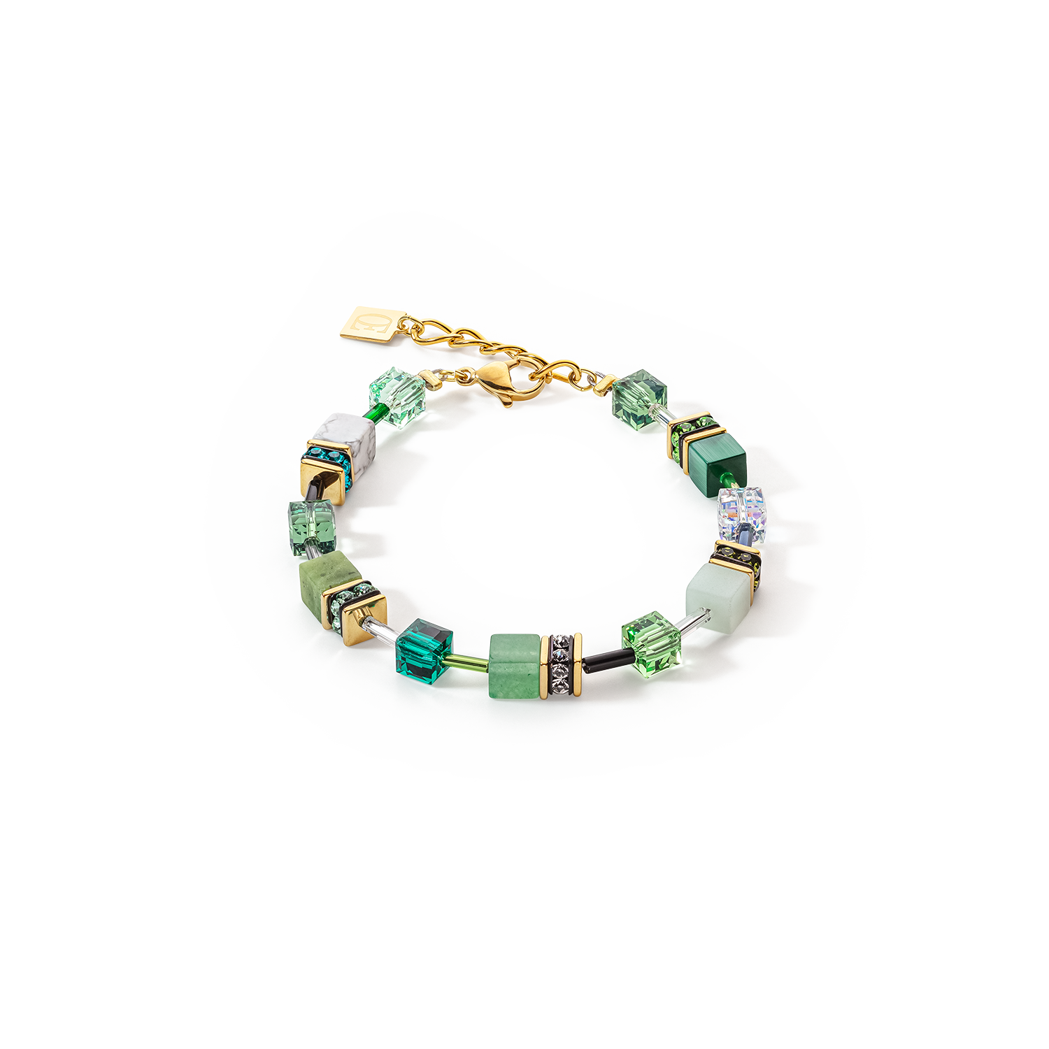 Bracciale GeoCUBE® Iconic Precious verde