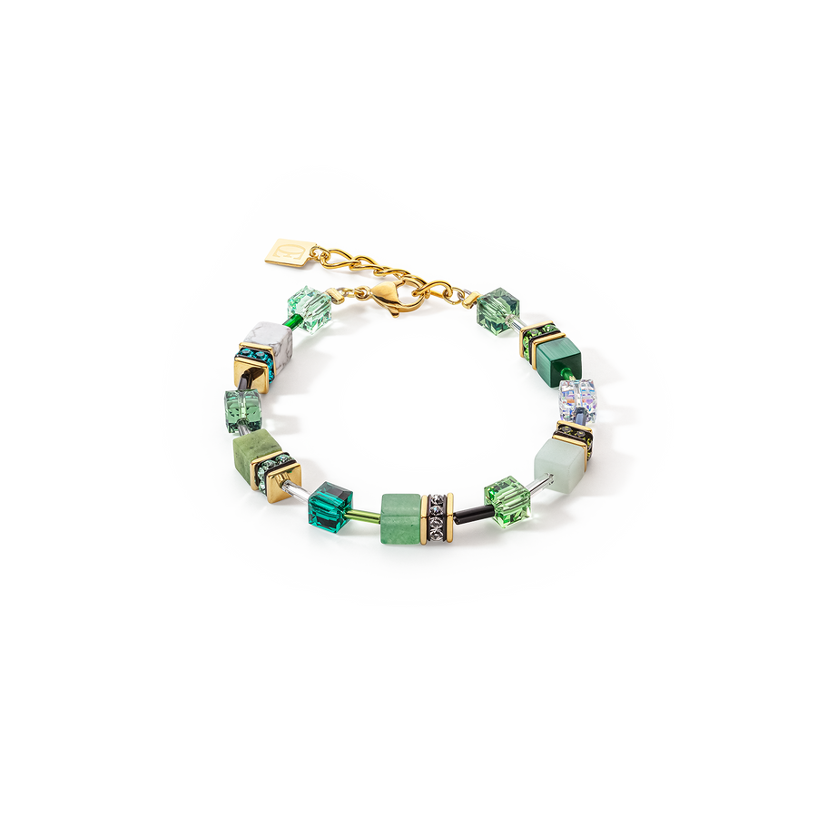 Bracciale GeoCUBE® Iconic Precious verde