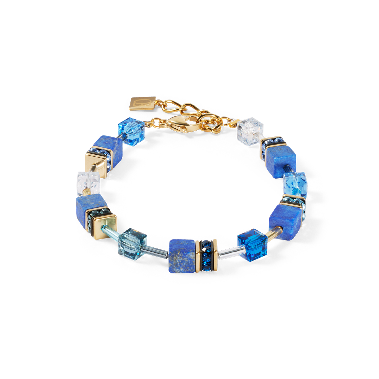 Bracciale GeoCUBE® Iconic Precious blu