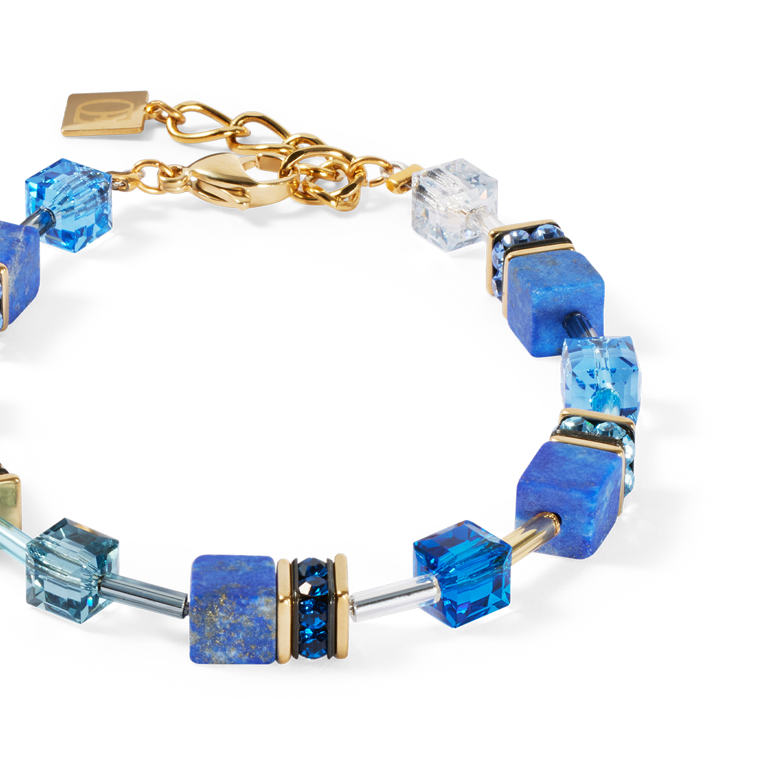 Bracciale GeoCUBE® Iconic Precious blu