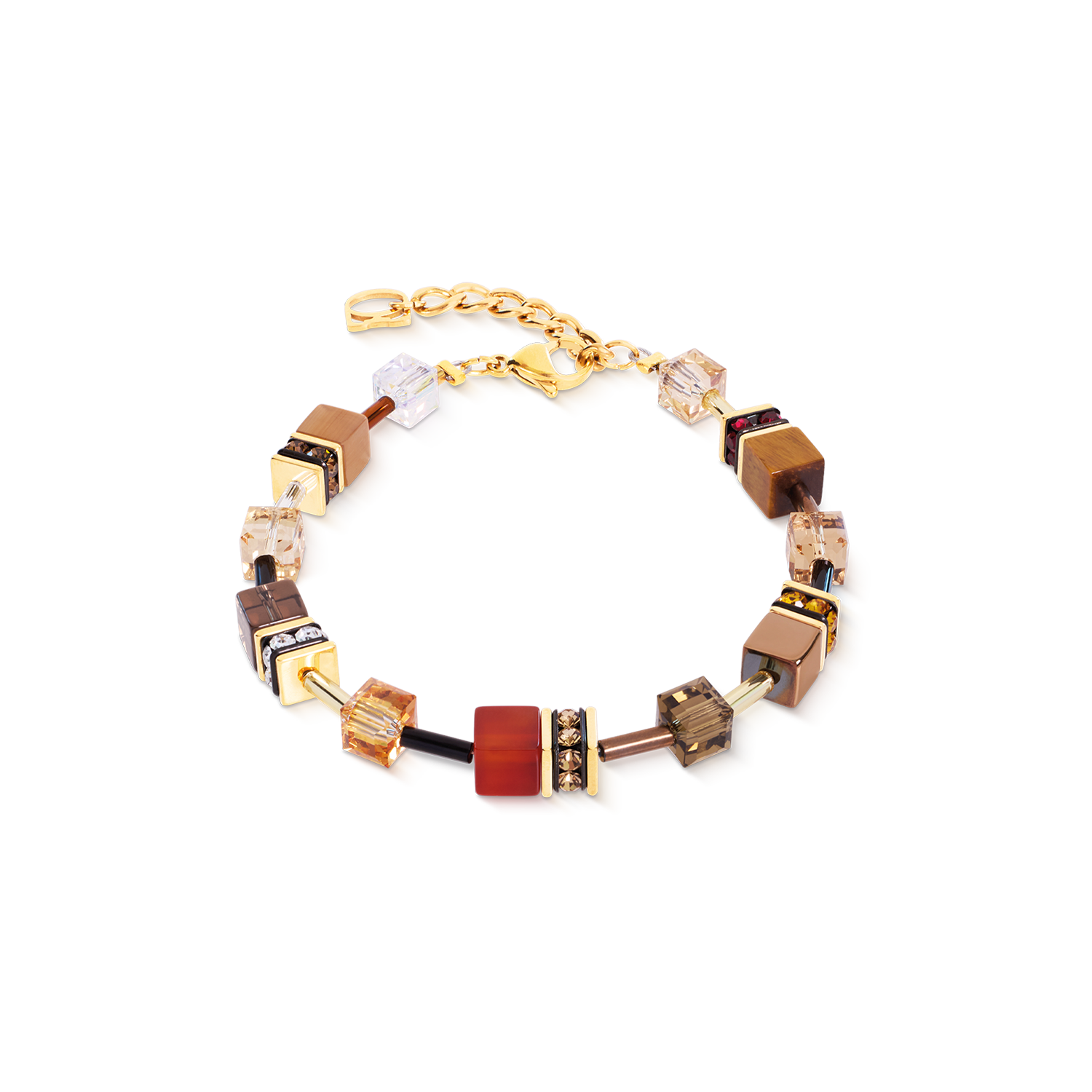 Bracciale GeoCUBE® Iconic Precious Amber Glow