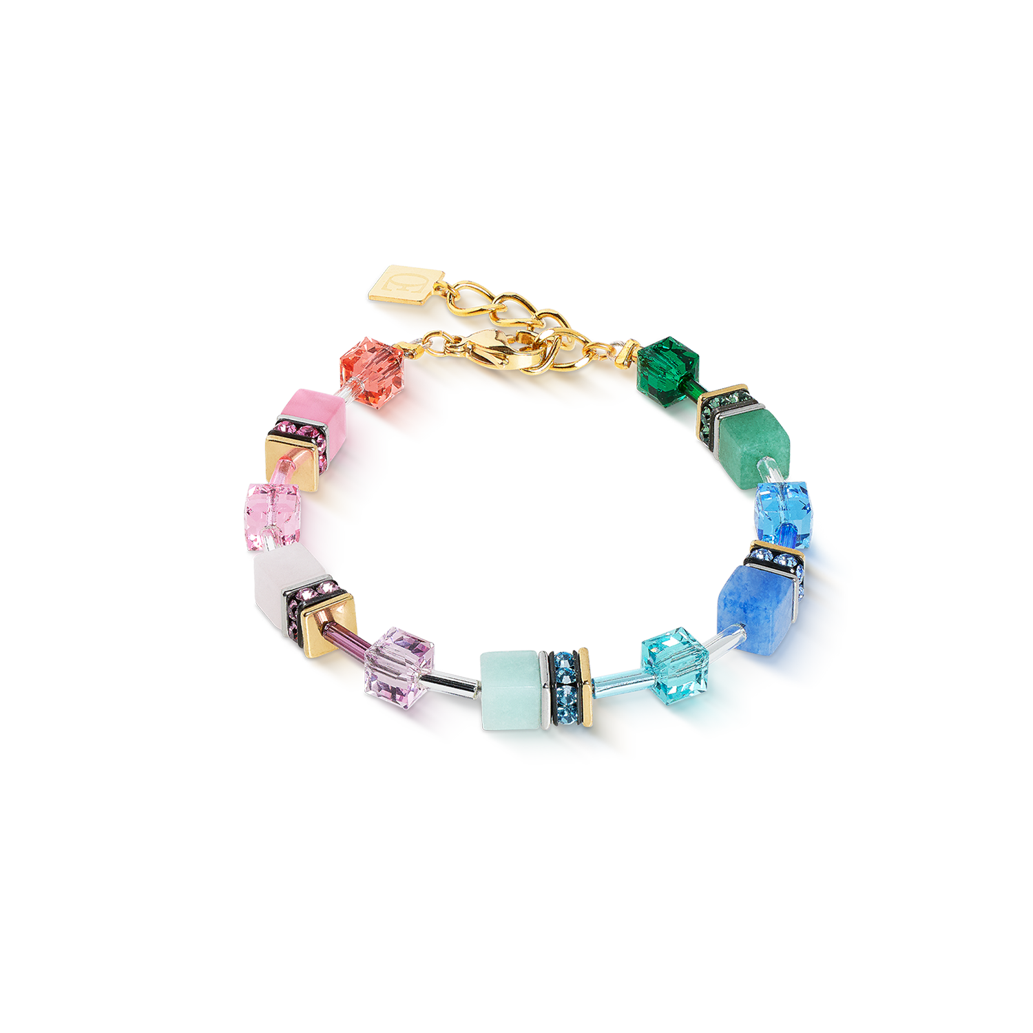 Bracciale GeoCUBE® Iconic Precious Rainbow