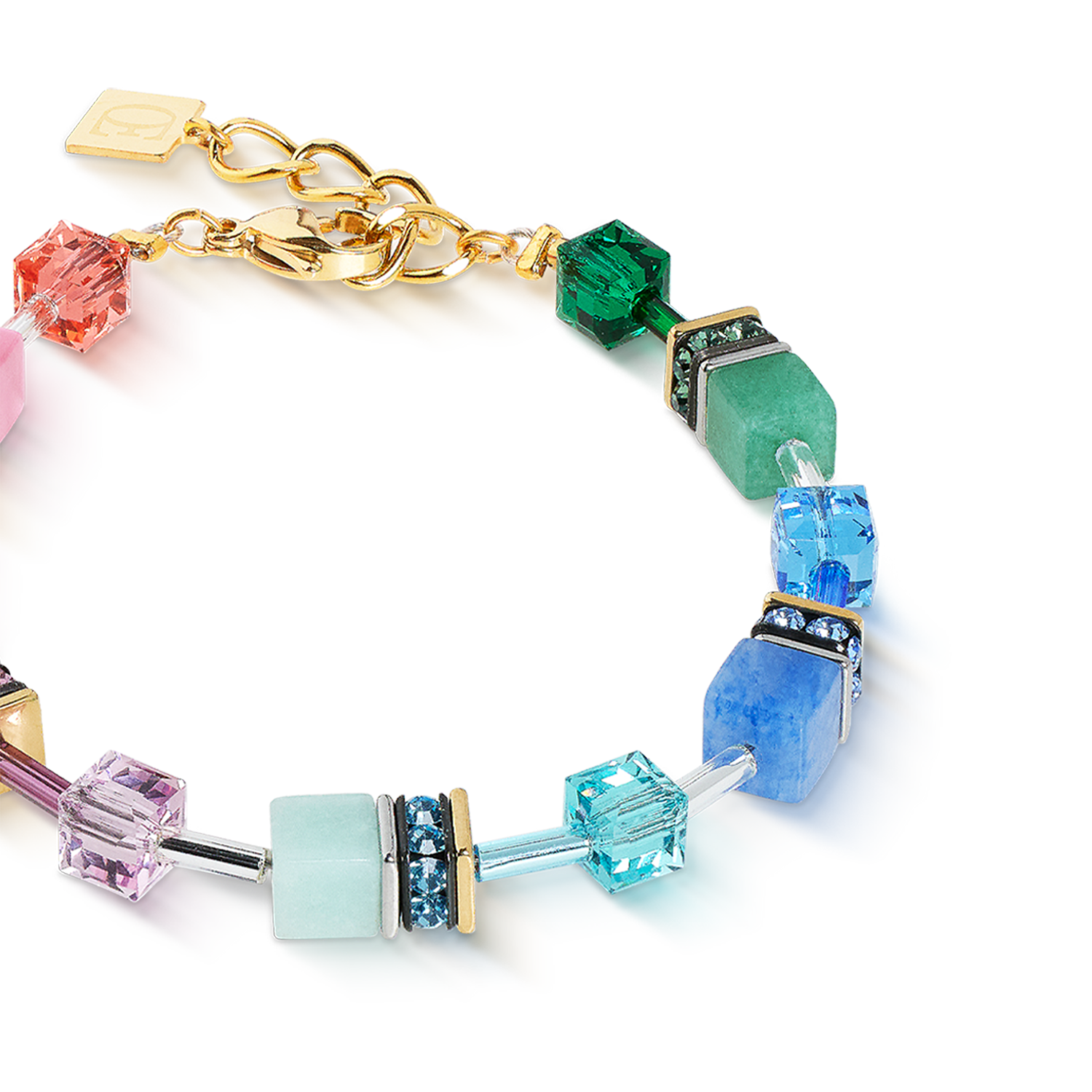Bracciale GeoCUBE® Iconic Precious Rainbow