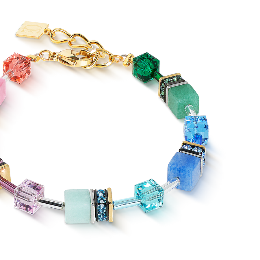 Bracciale GeoCUBE® Iconic Precious Rainbow