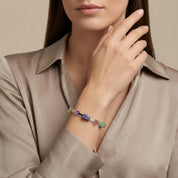 COEUR DE LION Bracciale GeoCUBE® Iconic Precious Pastel Garden – indossato