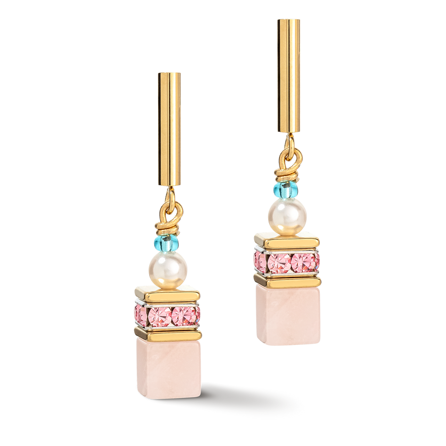 Bracciale GeoCUBE® Precious Fusion Pearls multicolor-pastello