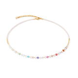Collana Princess Pearls oro-rainbow