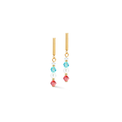 Orecchini Princess Pearls oro-rainbow