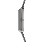Orologio Iconic Square Antracite Madreperla Milanese Acciaio Inox Antracite