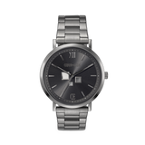 Orologio Rotondo Statement Unisex White Sunray Acciaio Inox Oro Light Gun Metal Satinato