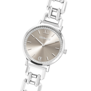 Orologio Rotondo Sparkling Graceful Greige Statement Argento