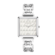 Orologio Iconic Cube Spikes Statement Argento