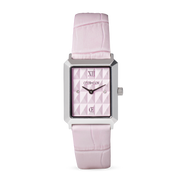 Orologio Iconic Spikes Rosé Argento & Bracciale Iconic Precious GeoCUBE® rosa-lilla