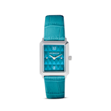Orologio Iconic Spikes Transformative Teal argento Bracciale in pelle