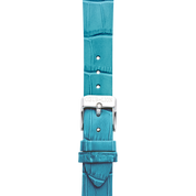 Orologio Iconic Spikes Transformative Teal argento Bracciale in pelle