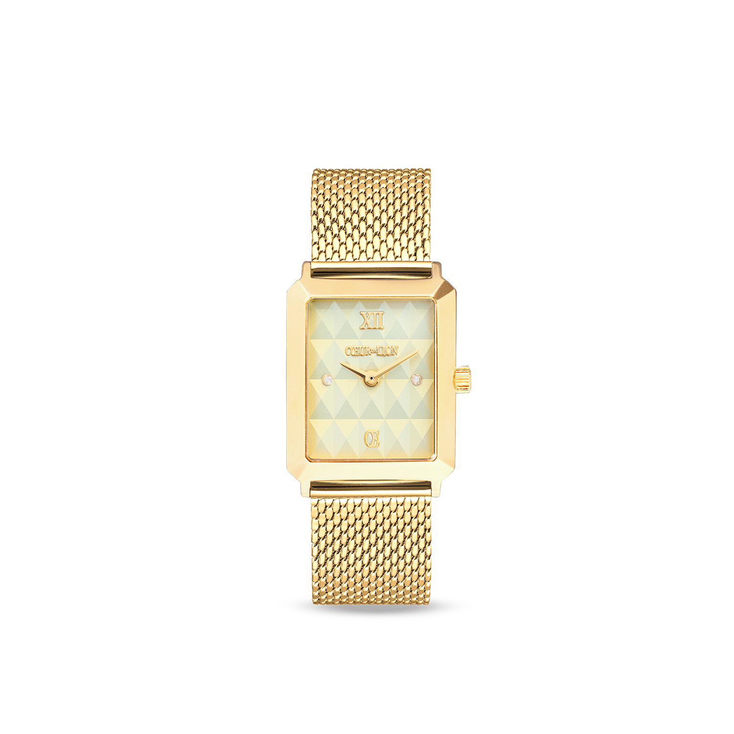 Set regalo orologio Iconic Spikes oro Milanaise e Bracciale Cube Princess Fusion Blossom oro