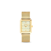 Set regalo orologio Iconic Spikes oro Milanaise e Bracciale Cube Princess Fusion Blossom oro