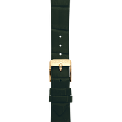 Orologio Iconic Spikes Pelle Forest Green Oro