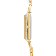 Orologio Iconic Cube Sparkling Mystic Mocca Statement in oro