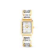 Orologio Iconic Spikes Statement Argento Bicolore