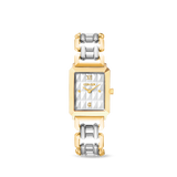 Orologio Iconic Spikes Statement Argento Bicolore