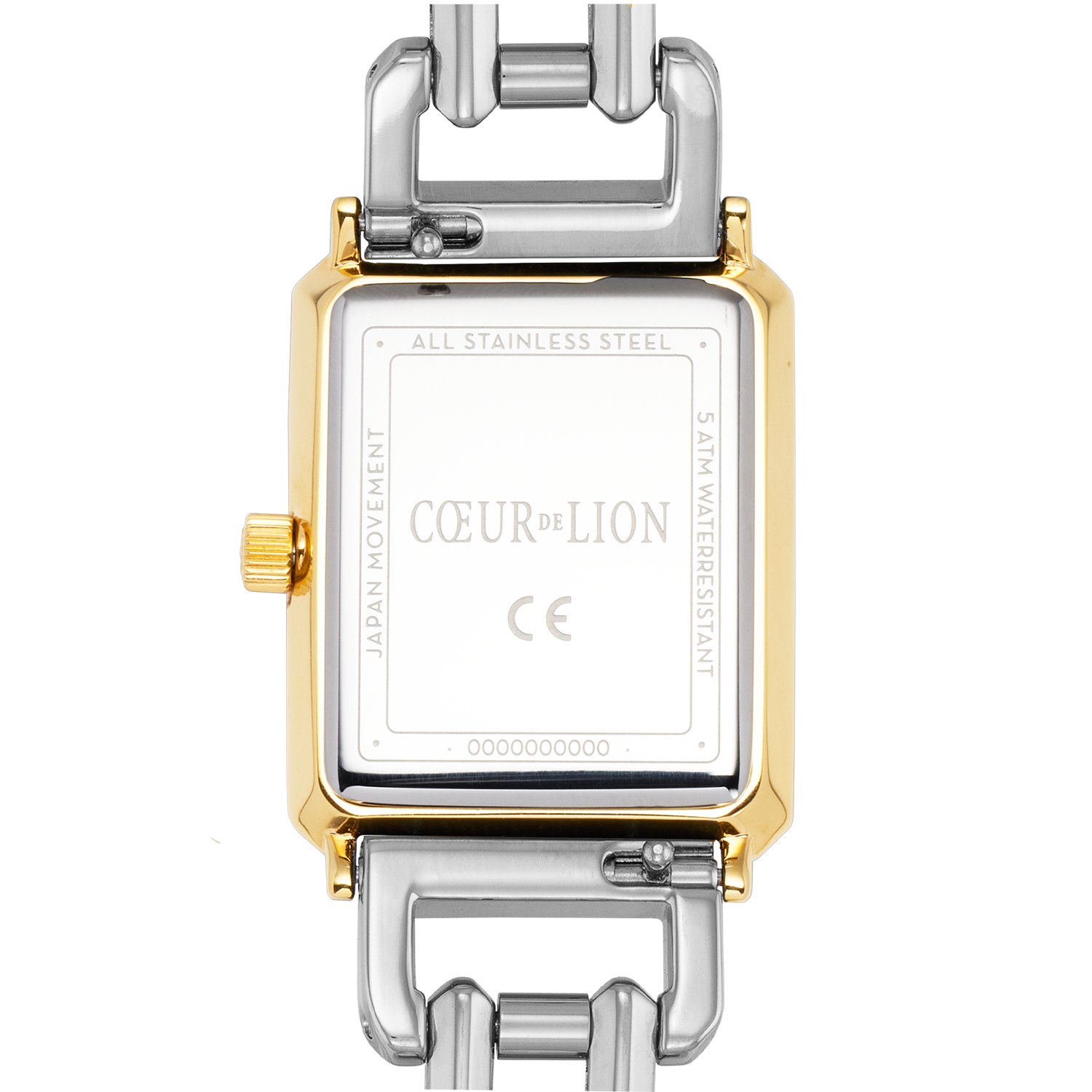 Orologio Iconic Spikes Statement Argento Bicolore