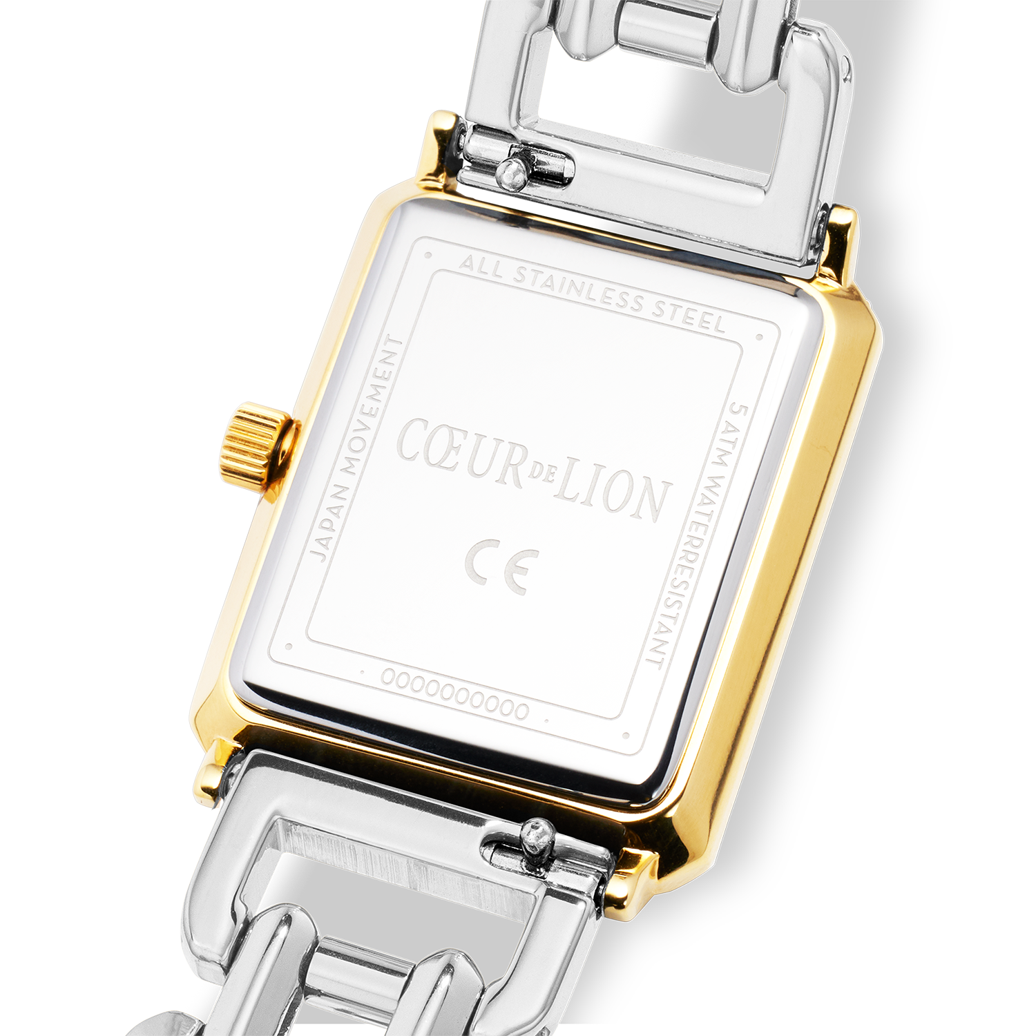 Orologio Iconic Spikes Statement Argento Bicolore