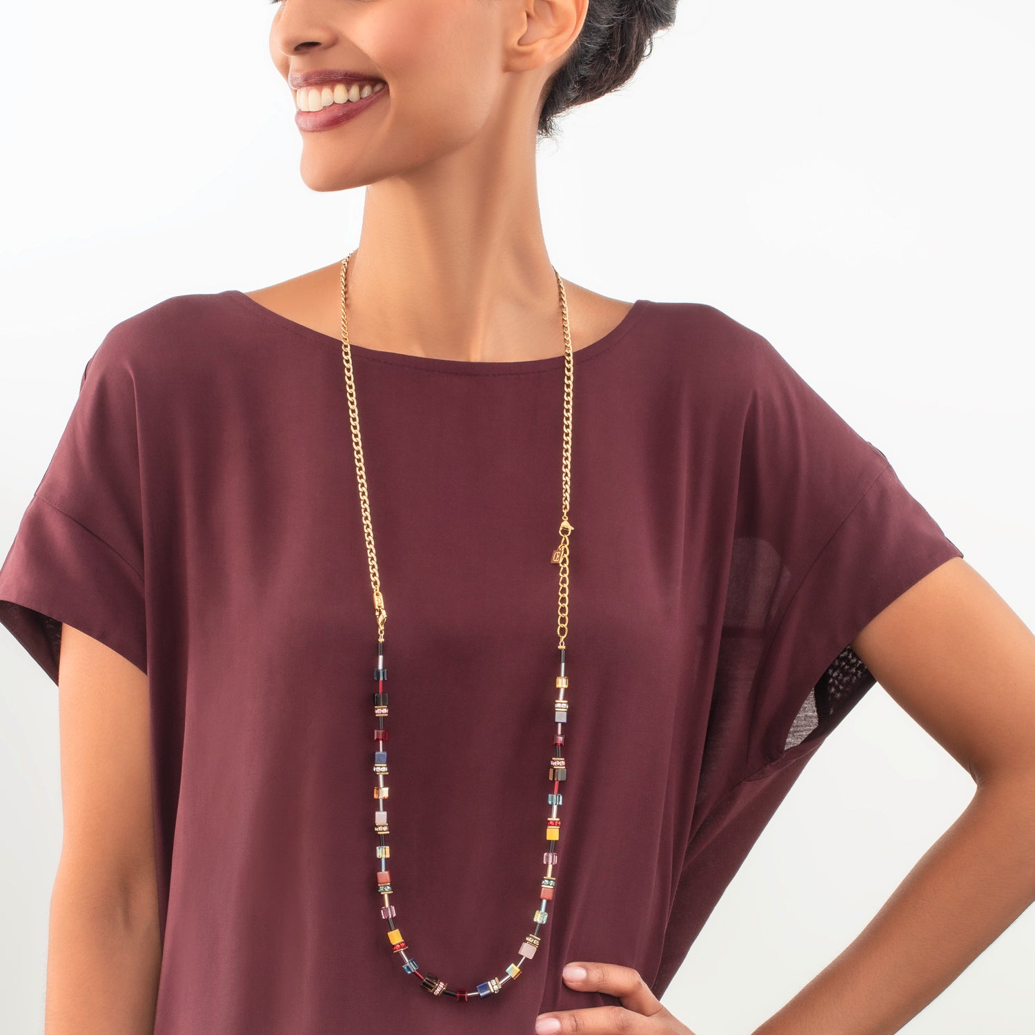 Catena di prolunga 50 cm oro