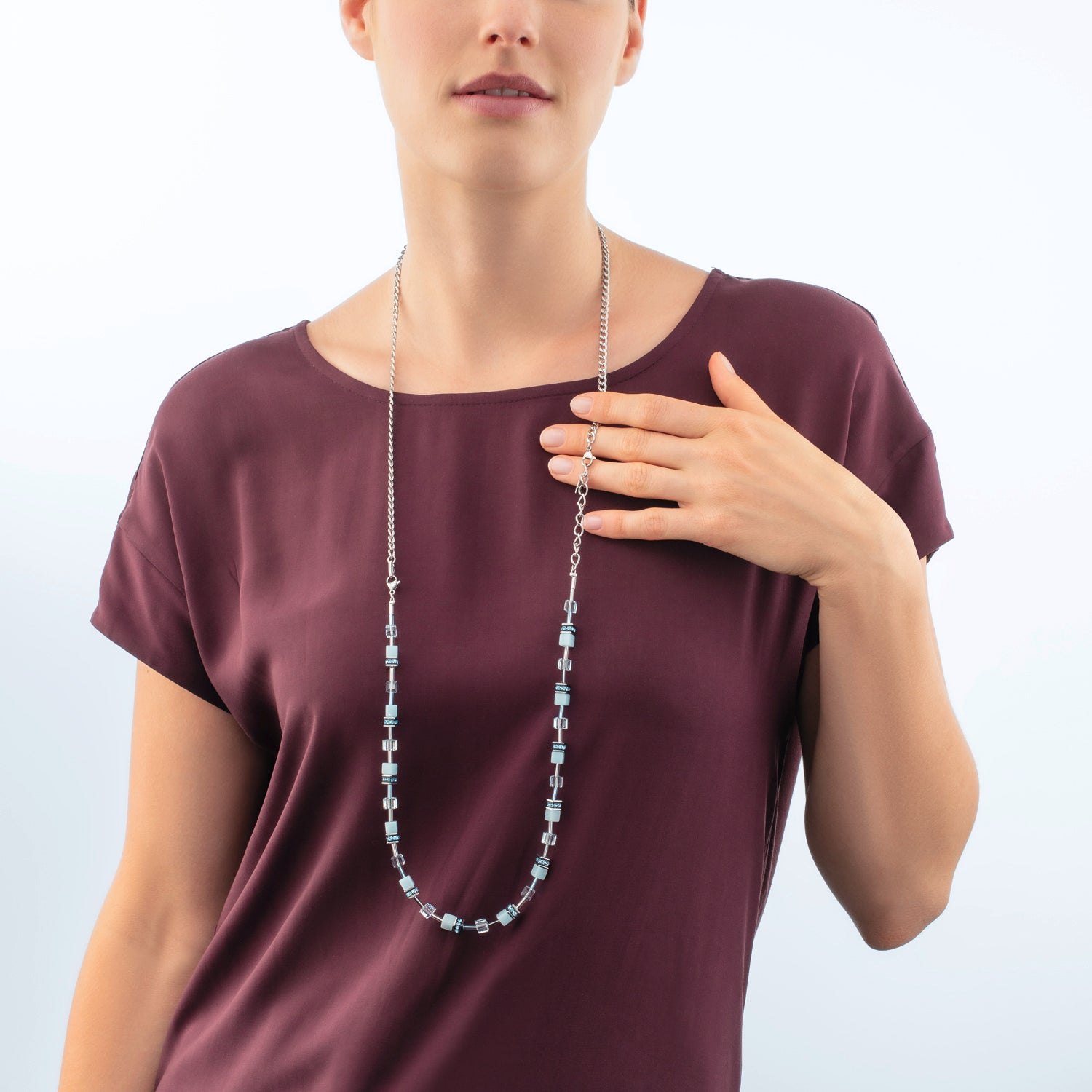 Catena di prolunga 50 cm argento