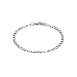 Catena di prolunga 21 cm argento