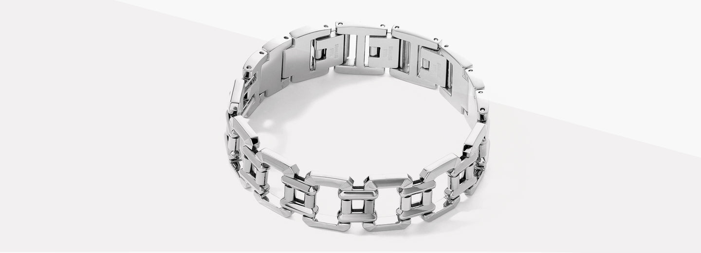 Bracciali in acciaio inossidabile