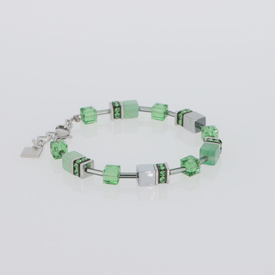 Bracciale GeoCUBE® Iconic Precious verde