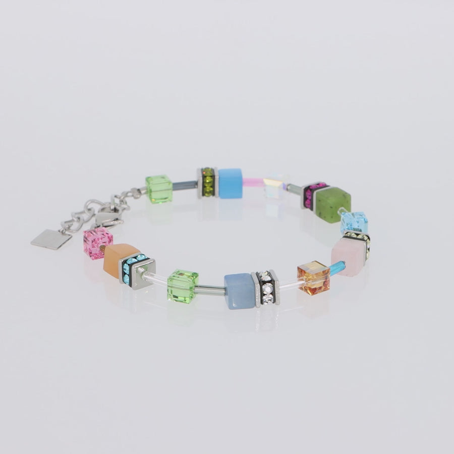 Bracciale GeoCUBE® Iconic Precious multicolour boho