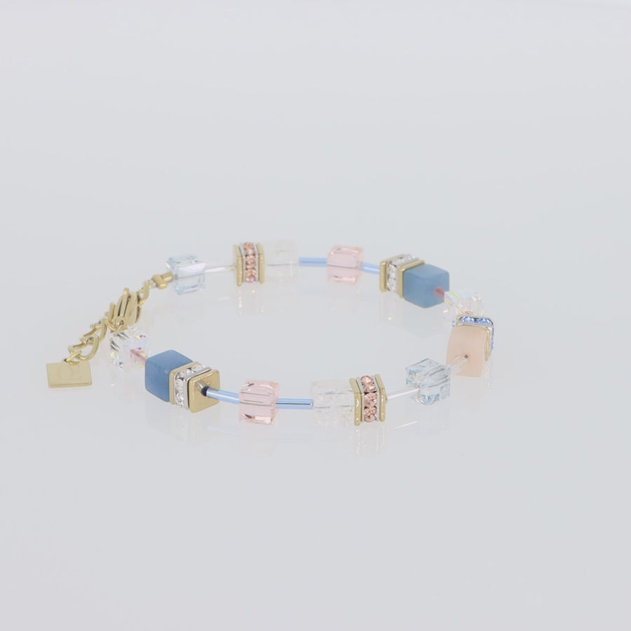Bracciale GeoCUBE® Iconic Precious blu chiaro
