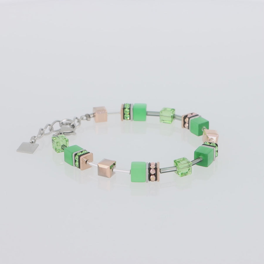 Bracciale GeoCUBE® Iconic Monochrome verde