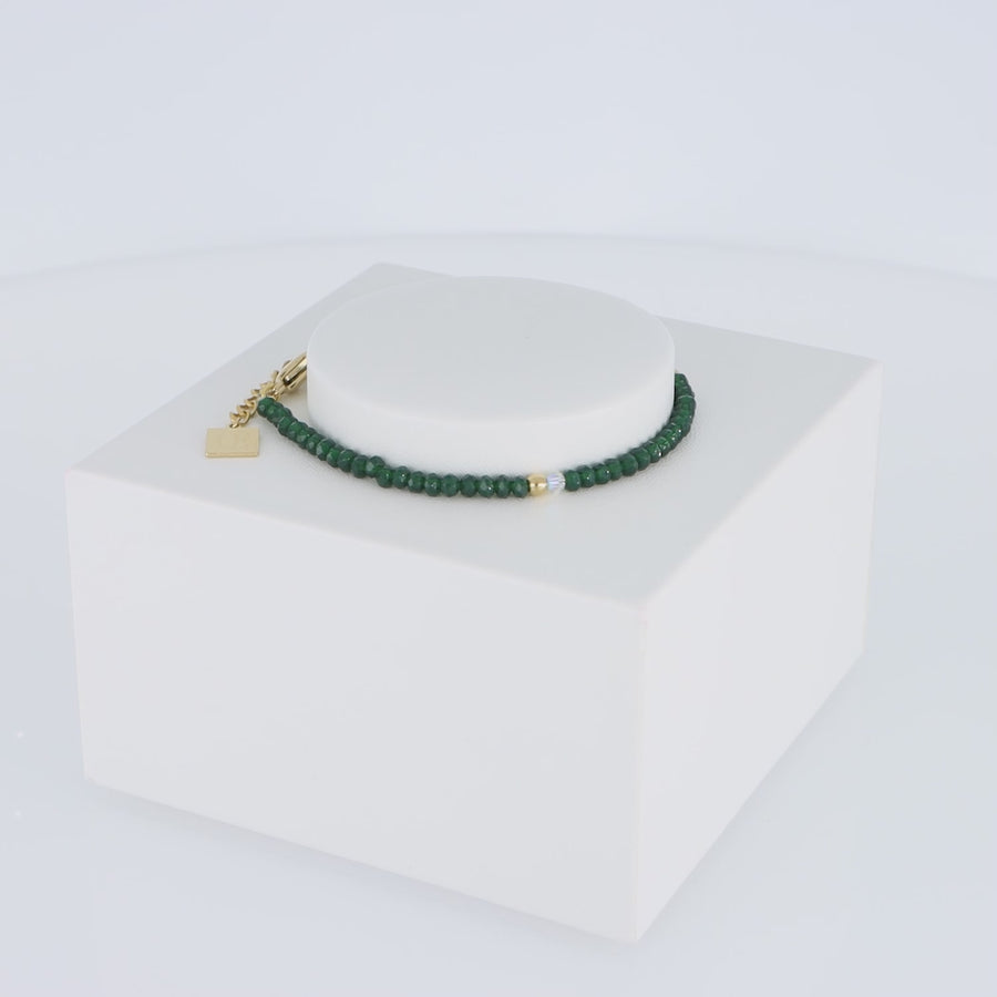 Bracciale Little Twinkle oro-verde scuro